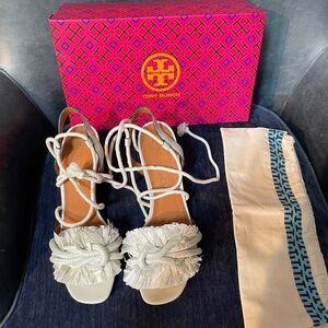 Tory Burch Rope Heeled Sandal 65MM
